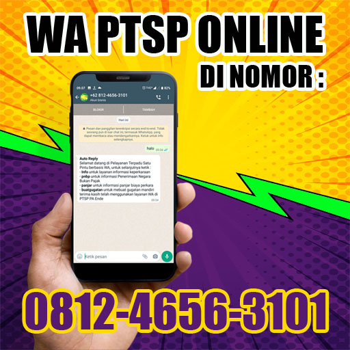 Layanan Whatsapp PTSP